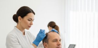 טיפול בנשירת שיער לגברים